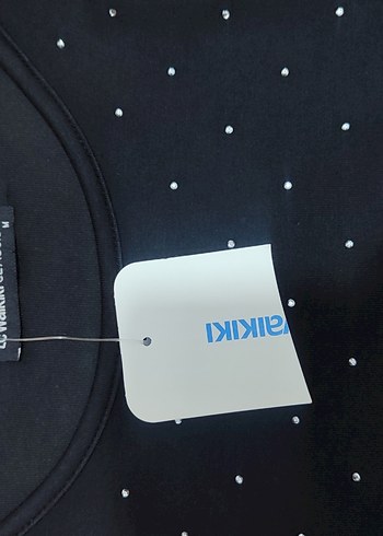 taşlı Siyah Balıkçı Yaka Kazak - Görsel 2