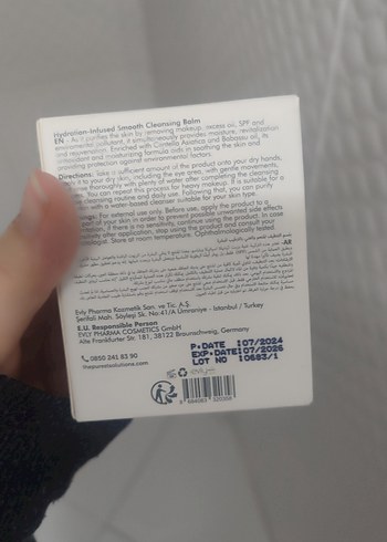 The Purest Solutions Nemlendirici Temizleyici Balm - Görsel 2