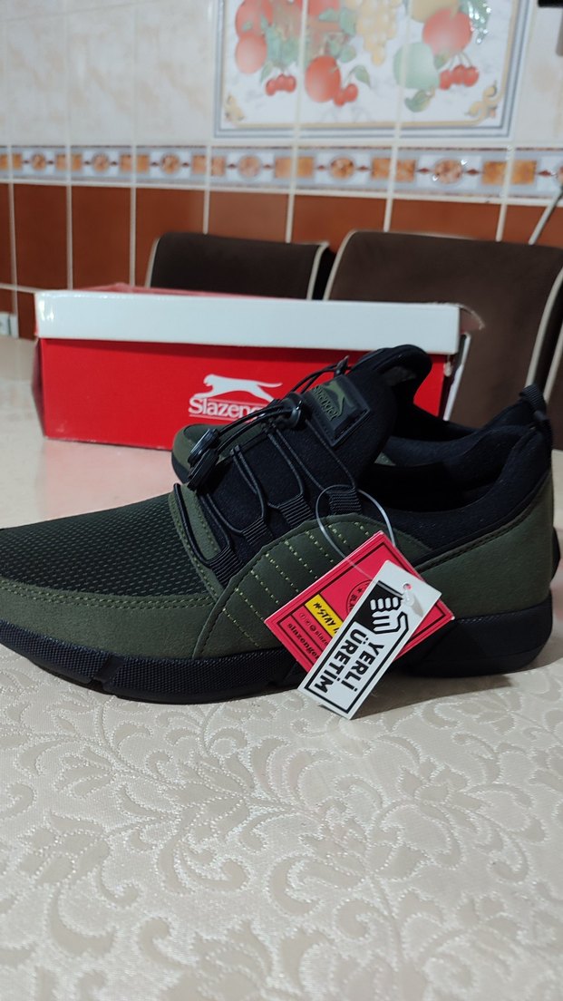 Slazenger Erkek Kamuflaj Spor Ayakkabı - Görsel 3