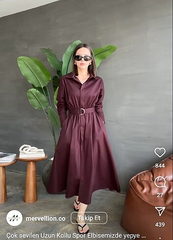 Diğer Bordo Elbise 