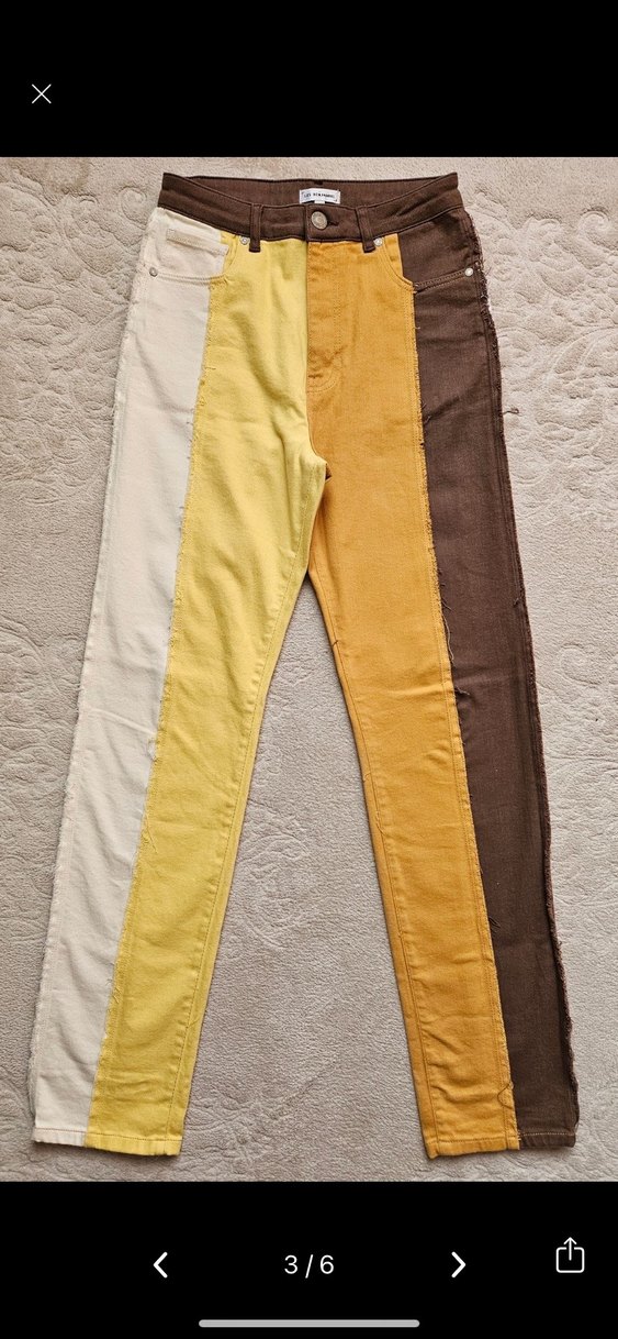 Renk Bloklu Örme Kadın Atlet - Görsel 3