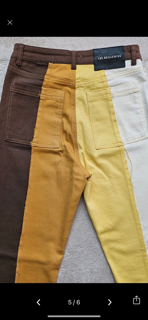 Renk Bloklu Örme Kadın Atlet - Görsel 4