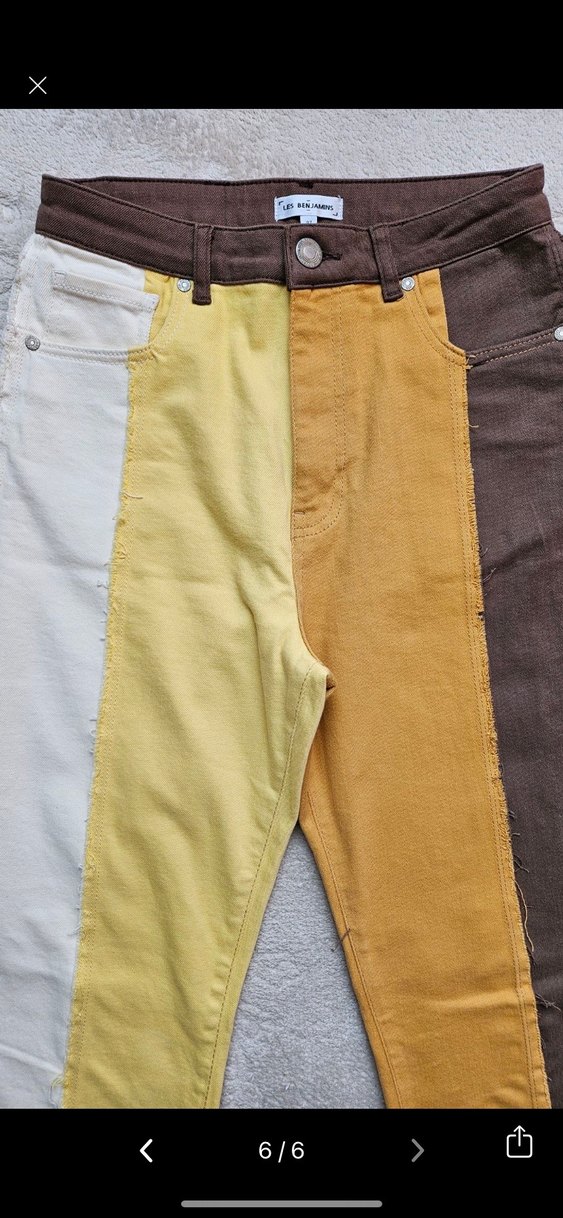 Renk Bloklu Örme Kadın Atlet - Görsel 5