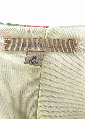 Bej Çiçek Desenli Askısız Midi Elbise - Görsel 4