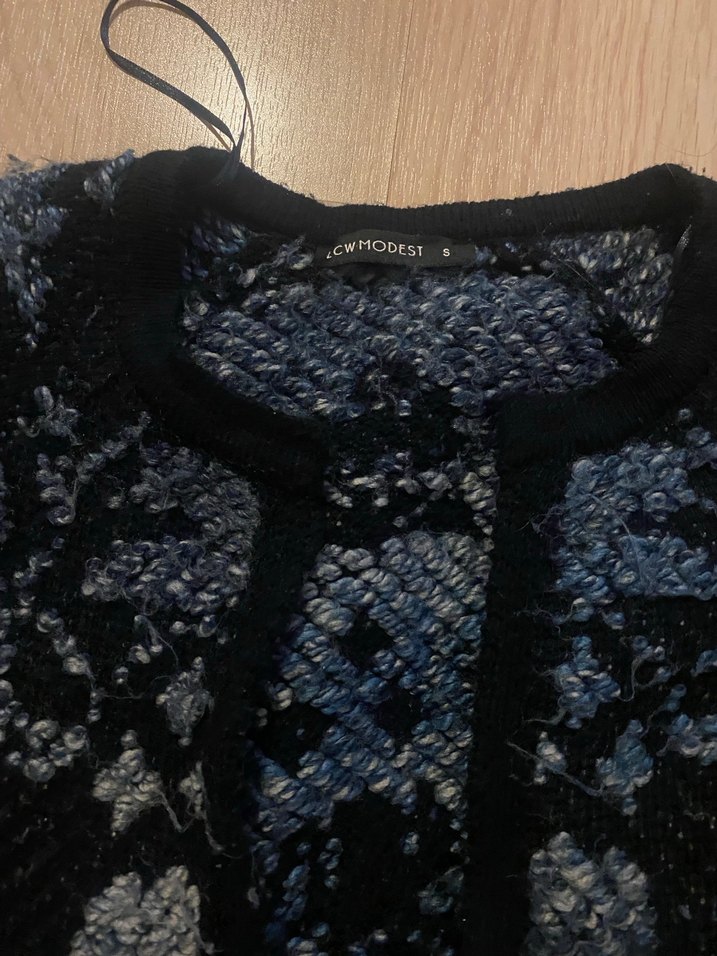 Bohem Tarzı Yılan Desenli Uzun Hırka - Görsel 2