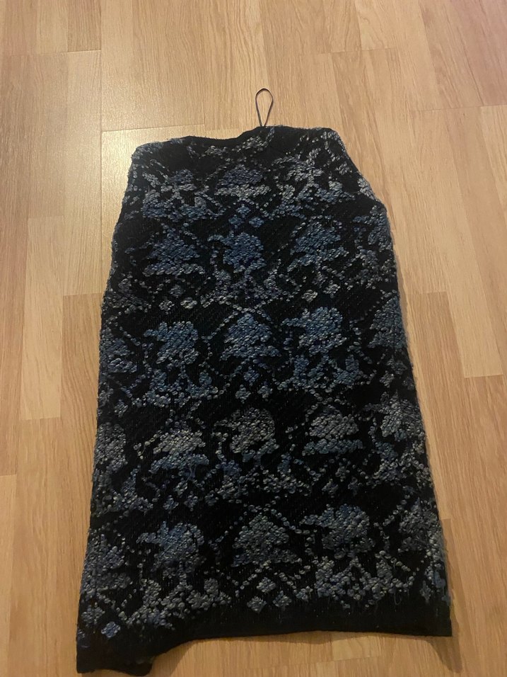 Bohem Tarzı Yılan Desenli Uzun Hırka - Görsel 4