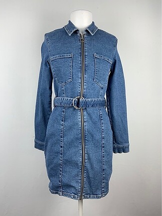 Denim Elbise