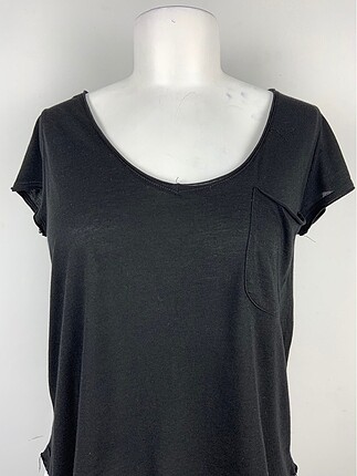 BSL FASHION Cep Detaylı Tshirt