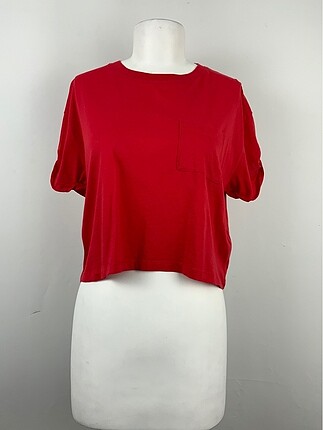 Cep Detaylı Tshirt