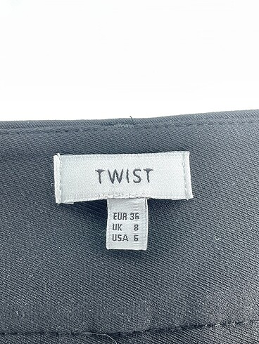 36 Beden siyah Renk Twist Kumaş Pantolon %70 İndirimli.
