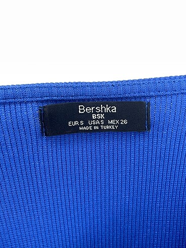 s Beden mavi Renk Bershka Kısa Tulum %70 İndirimli.