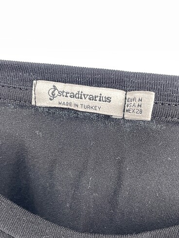 s Beden siyah Renk Stradivarius Mini Üst %70 İndirimli.