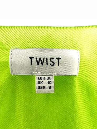 38 Beden yeşil Renk Twist Blazer %70 İndirimli.