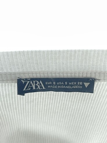 s Beden beyaz Renk Zara Bluz %70 İndirimli.