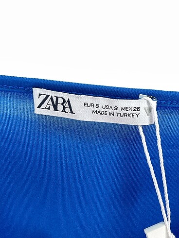 s Beden lacivert Renk Zara Bluz %70 İndirimli.