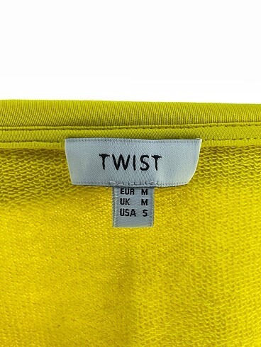 m Beden sarı Renk Twist Sweatshirt %70 İndirimli.