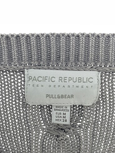 m Beden gri Renk Pull and Bear Kazak / Triko %70 İndirimli.