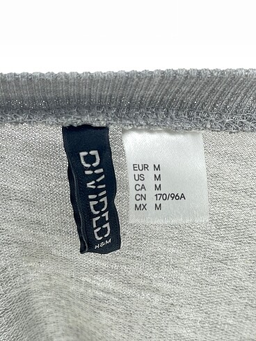 m Beden gri Renk H&M Sweatshirt %70 İndirimli.