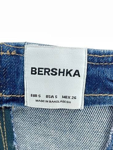 s Beden mavi Renk Bershka Uzun Elbise %70 İndirimli.