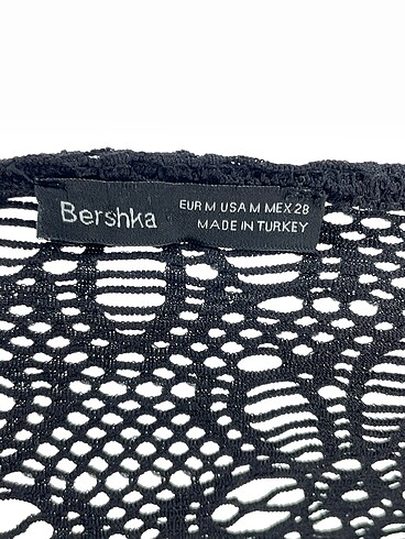 m Beden siyah Renk Bershka Mini Üst %70 İndirimli.