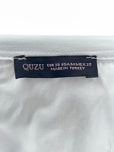 38 Beden beyaz Renk Quzu Gömlek %70 İndirimli.