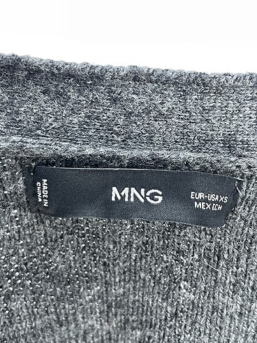 xs Beden gri Renk Mango Hırka %70 İndirimli.