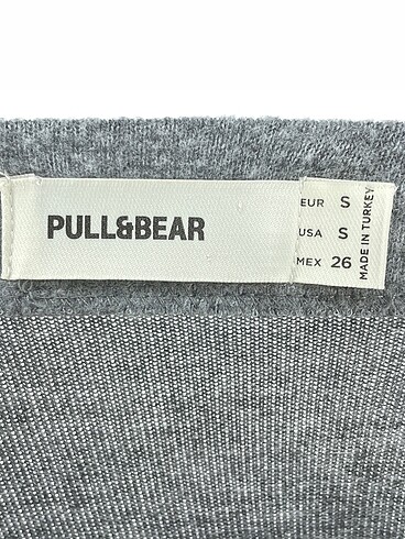 s Beden gri Renk Pull and Bear Midi Etek %70 İndirimli.