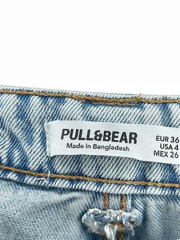 36 Beden mavi Renk Pull and Bear Jean / Kot %70 İndirimli.