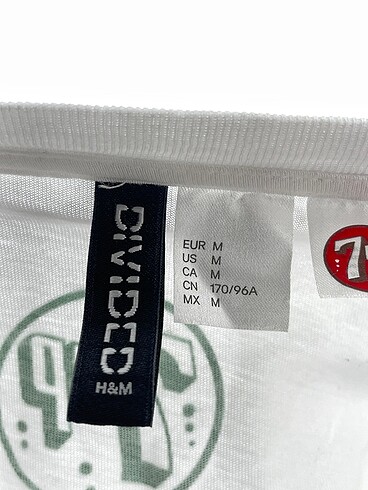 m Beden beyaz Renk H&M Bluz %70 İndirimli.