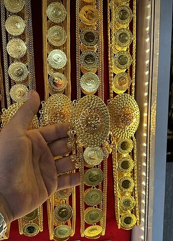 Altın kemer imitasyon yöresel kemer Altınlı kemer 