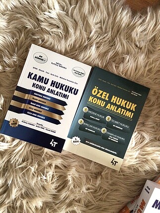Kamu hukuku özel hukuk konu anlatım kitabı 4T akademi KPSS 2022 