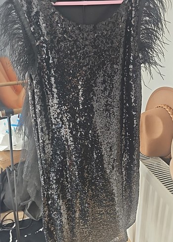 Gri Volanlı Uzun cocuk Elbisesi - Görsel 8