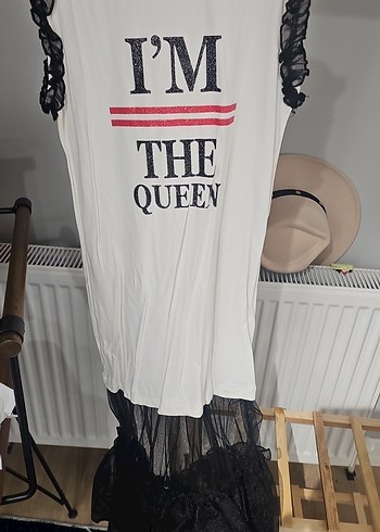 Baskılı Pamuklu  elbise - Görsel 4