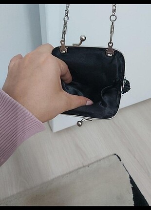  Beden siyah Renk Vintage çanta