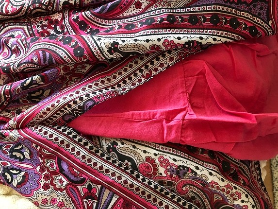 xxl Beden pembe Renk Günlük Elbise