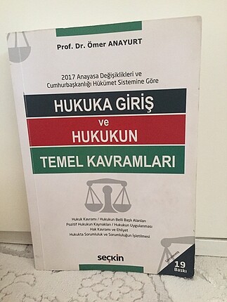 Hukuka giriş ve hukukun temel kavramları