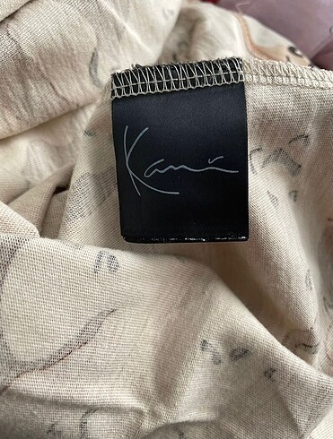 Bershka karl kani kamuflaj camo tişört oversize