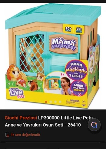 Fisher Price ürünü