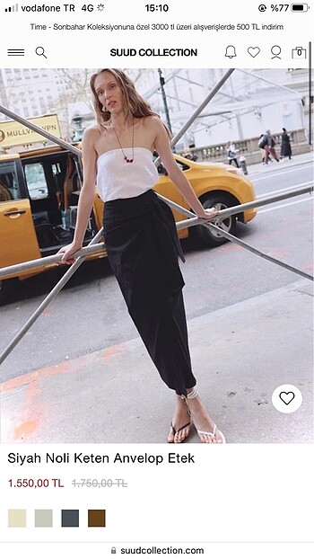 Suud collection keten etek