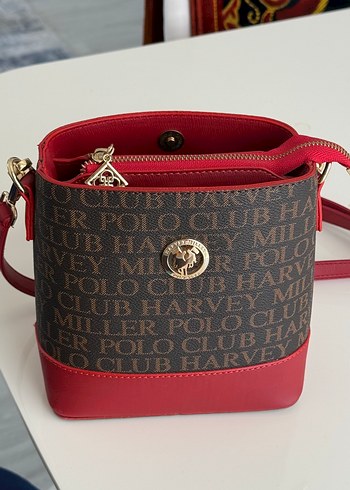 Harvey Miller Polo Club Kırmızı Çanta