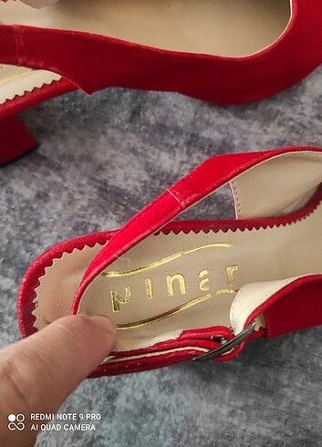Pınar Şems 38 numara abiye altı ayakkabı 