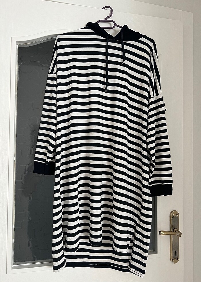 Çizgili tunik - Görsel 4