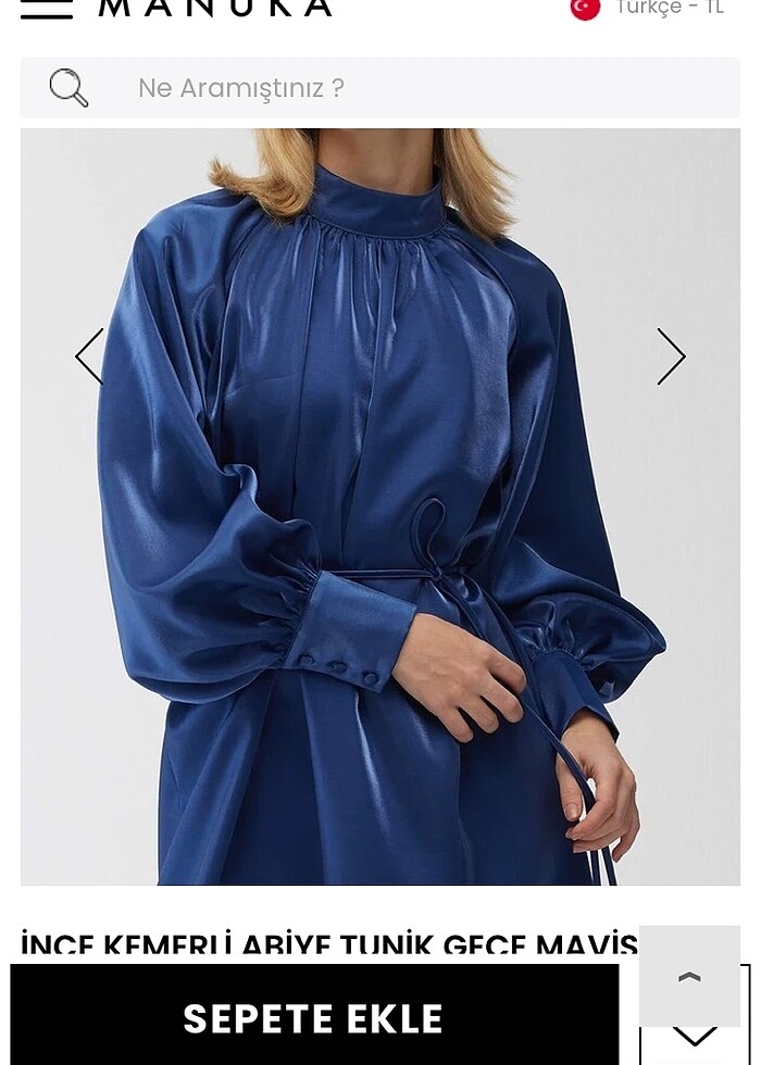 Abiye tunik - Görsel 2