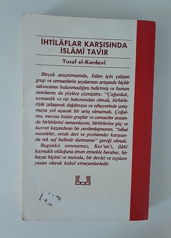  İhtilaflar Karşısında İslami Tavır / Yusuf el-Kardavi