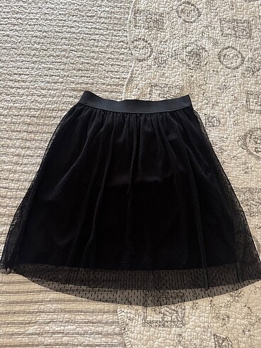 Tül Etek Siyah Kısa 36 - Görsel 3