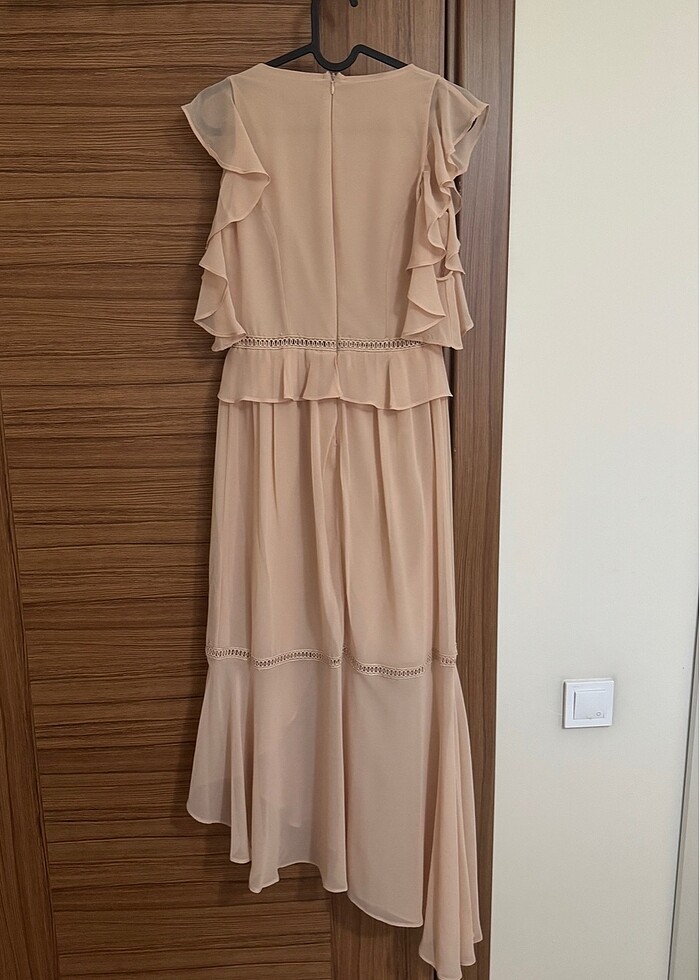 Pudra Uzun Elbise 36 - Görsel 2