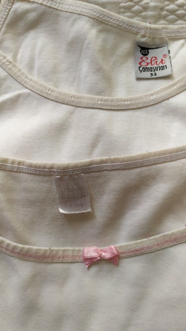 Beyaz Çocuk Atlet - Görsel 3