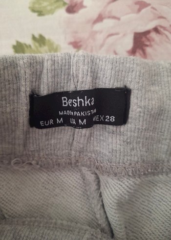 38 Beden gri Renk Gri Rahat Kesim Kadın Eşofman Altı