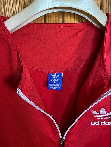 s Beden kırmızı Renk Adidas Kadın eşofman üstü Hırka