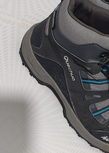 Gri Erkek Decathlon Bağcıklı Botlar - Görsel 2